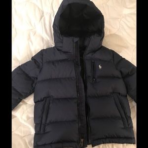 Toddler Polo puffy jacket